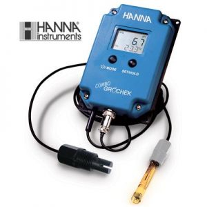 哈纳HANNA HI991405高量程微电脑pH-EC-TDS-℃连续测定仪