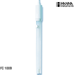 哈纳HANNA FC100B聚偏氟乙烯可填充复合酸度pH电极