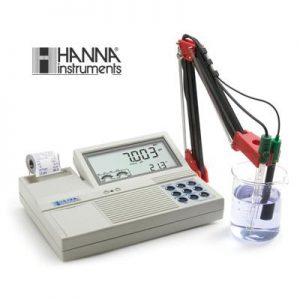 哈纳HANNA HI123微电脑酸度pH-氧化还原ORP-离子浓度ISE-温度°C测定仪
