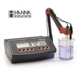 哈纳HANNA HI2211微电脑酸度pH-氧化还原ORP-温度°C测定仪