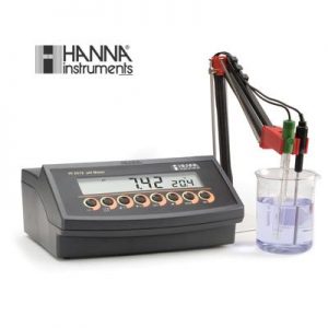 哈纳HANNA HI2212微电脑酸度pH-温度°C测定仪