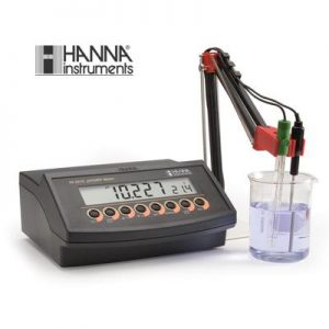 哈纳HANNA HI2215微电脑酸度pH-氧化还原ORP-温度°C测定仪