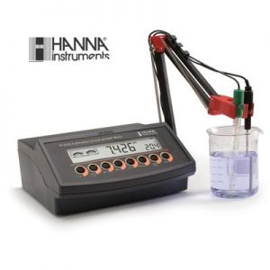 哈纳HANNA HI2223微电脑酸度pH-氧化还原ORP-温度°C测定仪