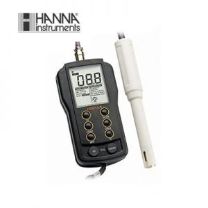 哈纳HANNA HI9813-5微电脑pH-EC-TDS-℃测定仪