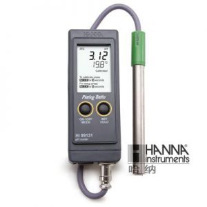 哈纳HANNA HI99131微电脑酸度pH -温度°C测定仪（电镀行业）