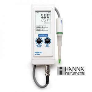 哈纳HANNA HI99161微电脑酸度pH -温度°C测定仪（奶类/食品行业）