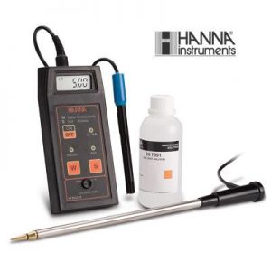 哈纳HANNA HI993310微电脑电导率EC-盐活度测定仪
