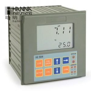 哈纳HANNA HI504224镶嵌式微电脑酸度-氧化还原测定控制器