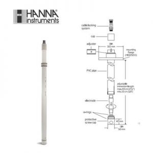 哈纳HANNA HI60501|HI60503定制伸缩长度电极专用支架