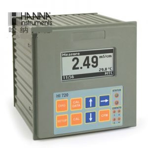 哈纳HANNA HI720224镶嵌式微电脑电导率EC测定控制器