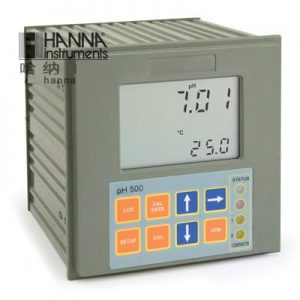 哈纳HANNA pH500121镶嵌式微电脑酸度测定控制器